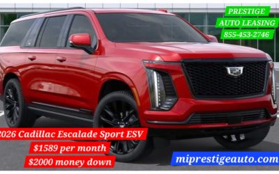 2026 Cadillac Escalade Sport ESV