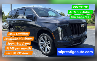 2025 Cadillac Escalade Platinum Sport 4X4