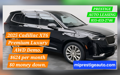 2025 Cadillac XT6 Premium Luxury AWD Demo