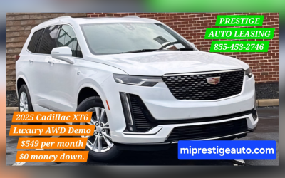 2025 Cadillac XT6 Luxury AWD Demo